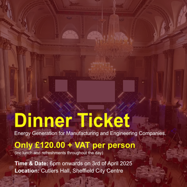 Dinner Ticket - 3rd April 2025