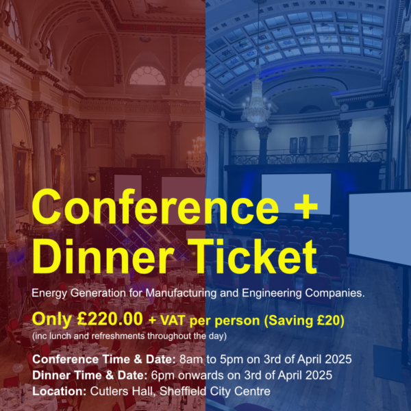 Conference + Dinner Ticket - 3rd April 2025