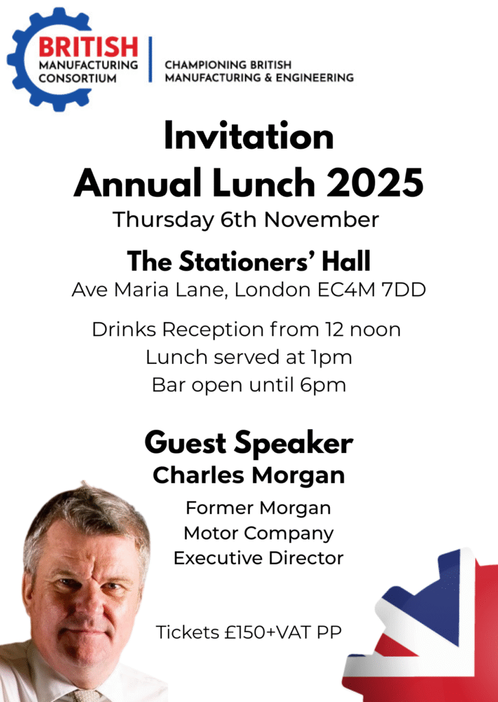 Annual Lunch 2025 1 Annual Lunch 2025 - Invitation - Charles Morgan